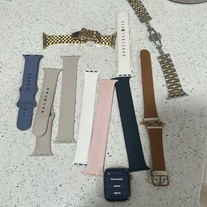 Apple Watch gold stainless steel 45mm series 8